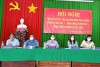 Đại biểu HĐND tỉnh và huyện Tân Châu tiếp xúc cử tri xã Tân Phú