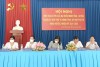 Đại biểu HĐND tỉnh và huyện Tân Châu  tiếp xúc cử tri xã Thạnh Đông và Thị trấn
