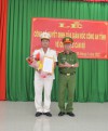 Công an huyện Tân Châu công bố quyết định của Giám đốc Công an tỉnh về công tác cán bộ