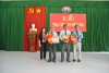 Tân Châu trao tặng huy hiệu 45, 40 năm  tuổi Đảng cho đảng viên xã Tân Hưng