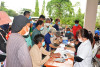 Đội thầy thuốc tình nguyện Thành phố Hồ Chí Minh   Khám bệnh, cấp thuốc tặng quà cho dân nghèo Tân Châu