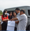 Thường trực HĐND huyện Tân Châu khảo sát thực tế việc xây dựng dự án khu dân cư tổ 7 ấp Con Trăn, xã Tân Hòa