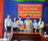 Ủy ban  nhân dân huyện Tân Châu công bố Quyết định về công tác cán bộ
