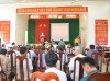 Đại biểu Hội đồng nhân dân tỉnh, huyện tiếp xúc với cử tri xã Tân Thành