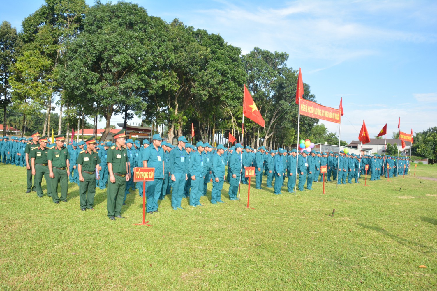 Tân châu tổ chức Hội thao Trung đội Dân quân cơ động năm 2022