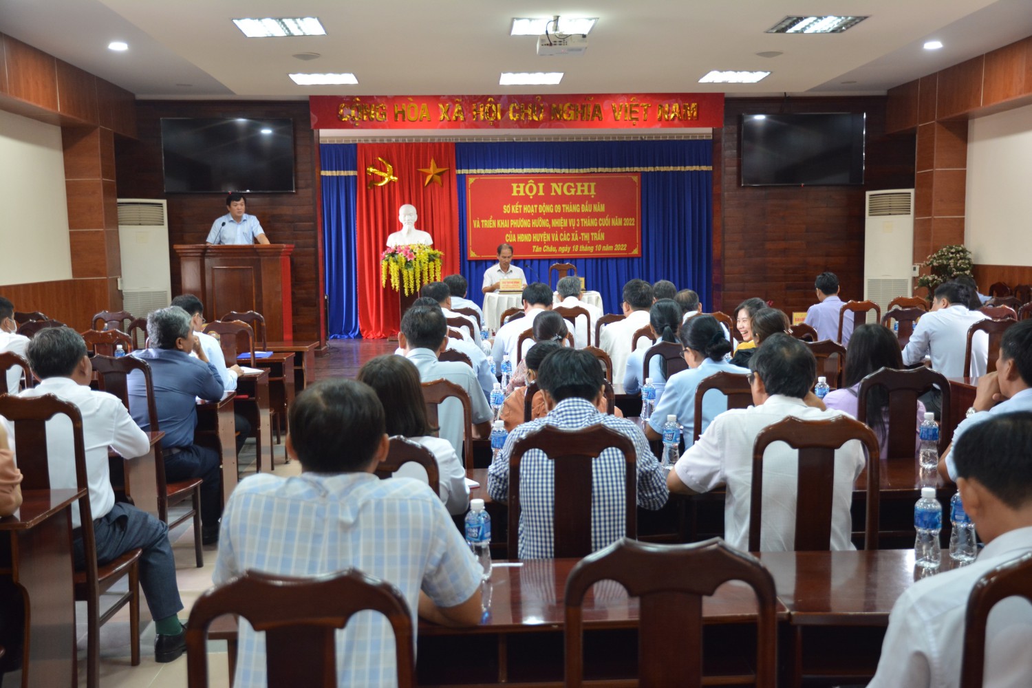 HĐND huyện Tân Châu sơ kết hoạt động 9 tháng đầu năm 2022